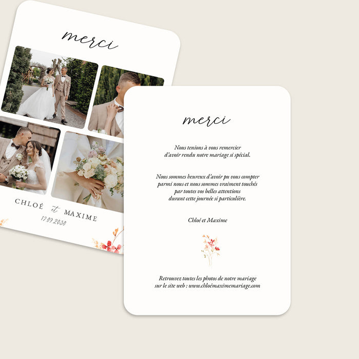 Collection Mariage Fleurs d'été