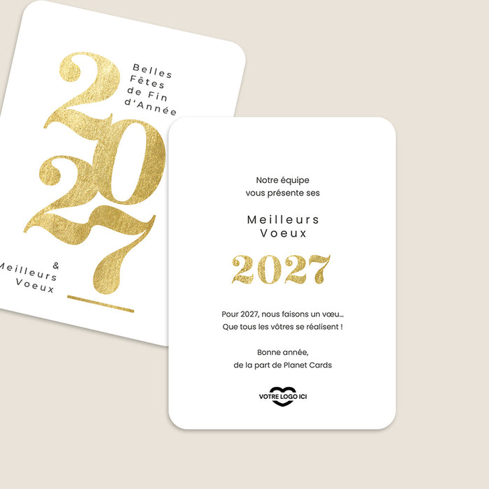 Cartes de Voeux Mairie Meilleurs voeux festifs