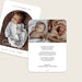 Faire-part naissance Arche Photo et Jolie Typo