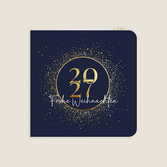 Cartes de Voeux Mairie Éclat Doré