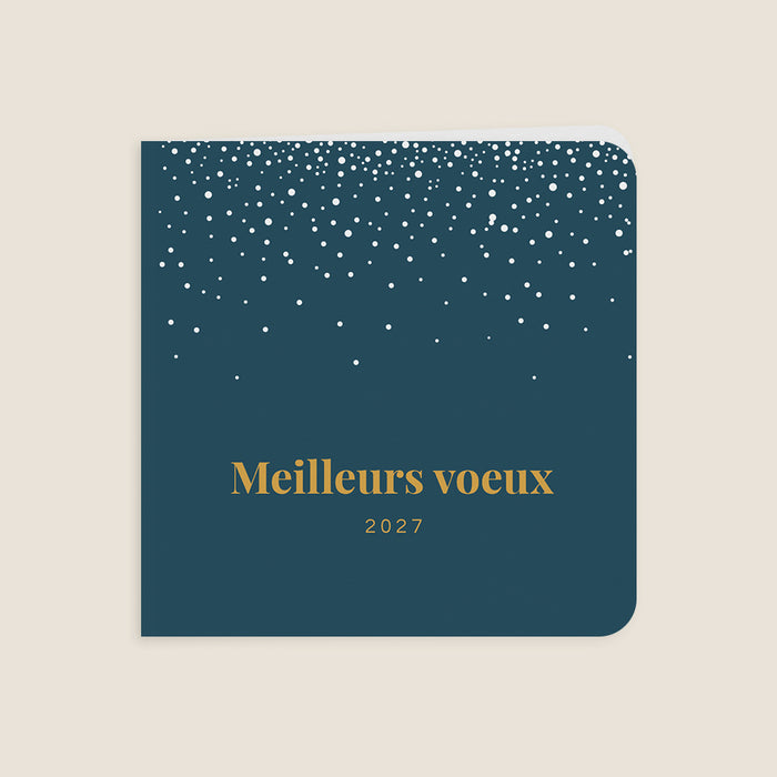 Cartes de Voeux Mairie Année Scintillante