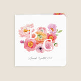 Initiales et bouquet
