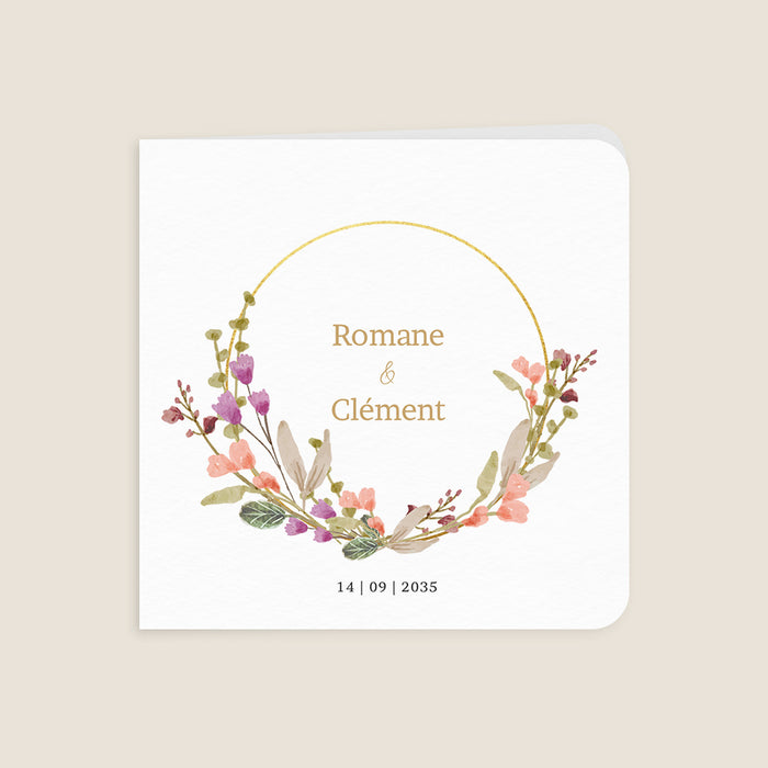 Les iconiques de Planet Cards Fleurs en Couronne