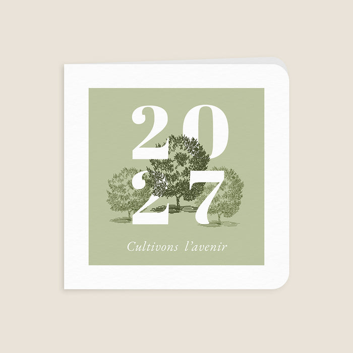 Cartes de Voeux Mairie Les Arbres Verts