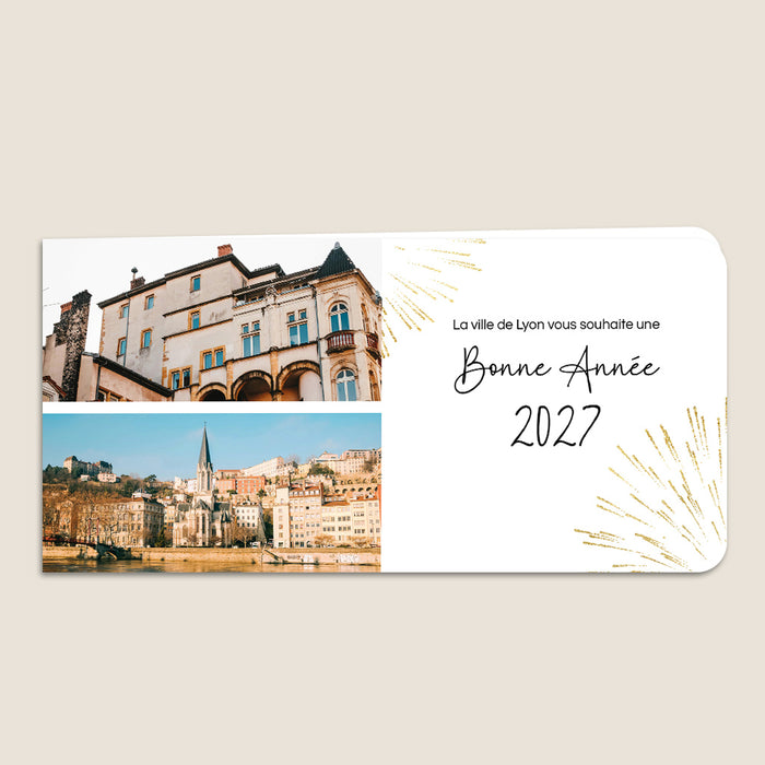 Cartes de Voeux Mairie Ville en Fête