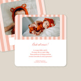 Rayures Corail