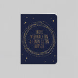 Goldene Weihnachtssterne