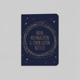 Goldene Weihnachtssterne