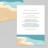Minimalistischer Strand