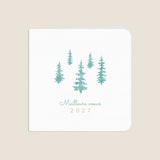 Sapins Verts Aquarelles