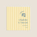Les iconiques de Planet Cards Citrons et rayures