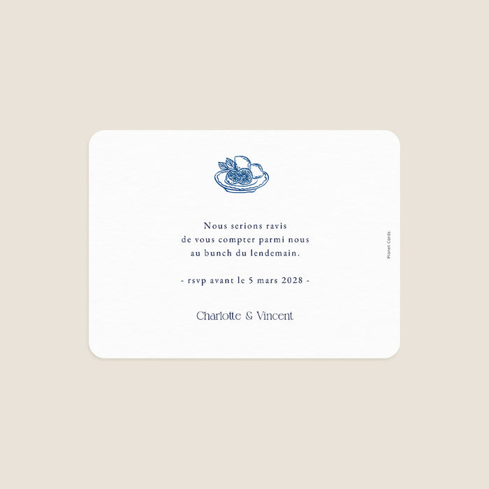 Collection Mariage Rayures et citrons