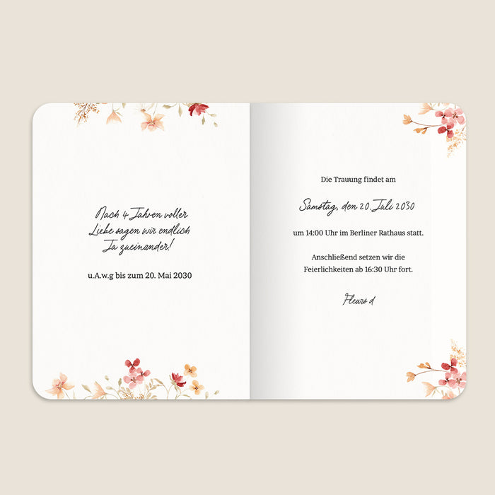 Les iconiques de Planet Cards Sommerblumen und Rahmen