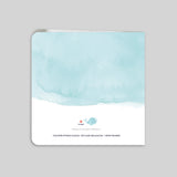 Petit Océan à l'Aquarelle Turquoise