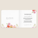 Initiales et bouquet