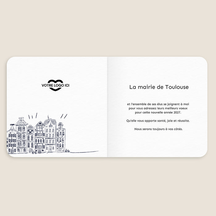 Cartes de Voeux Mairie Ville