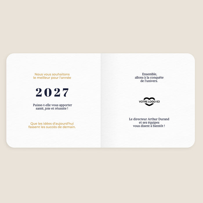 Cartes de Voeux Mairie Univers Graphique
