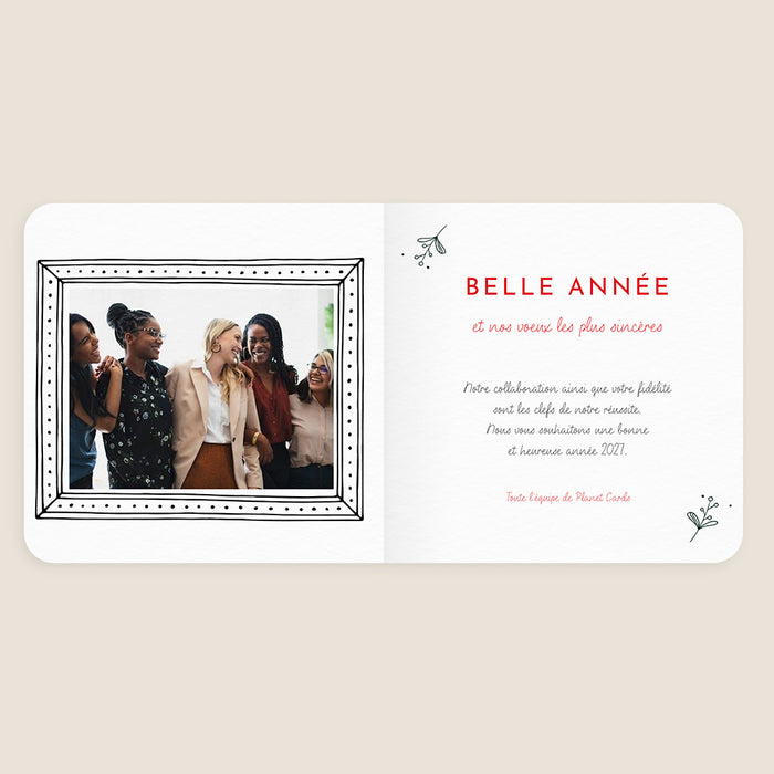 Cartes de Voeux Mairie Gui Scintillant