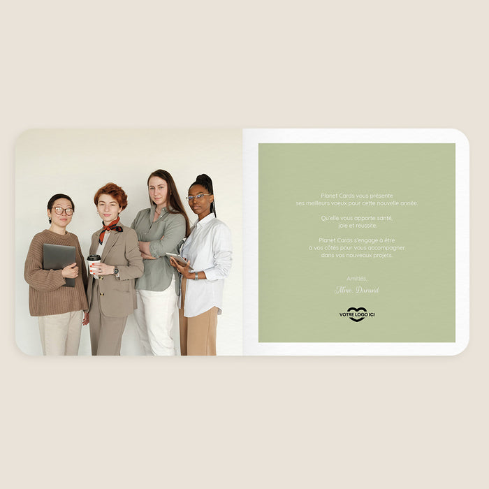 Cartes de Voeux Mairie Les Arbres Verts