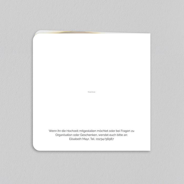 Hochzeitseinladungen Arbre lumineux