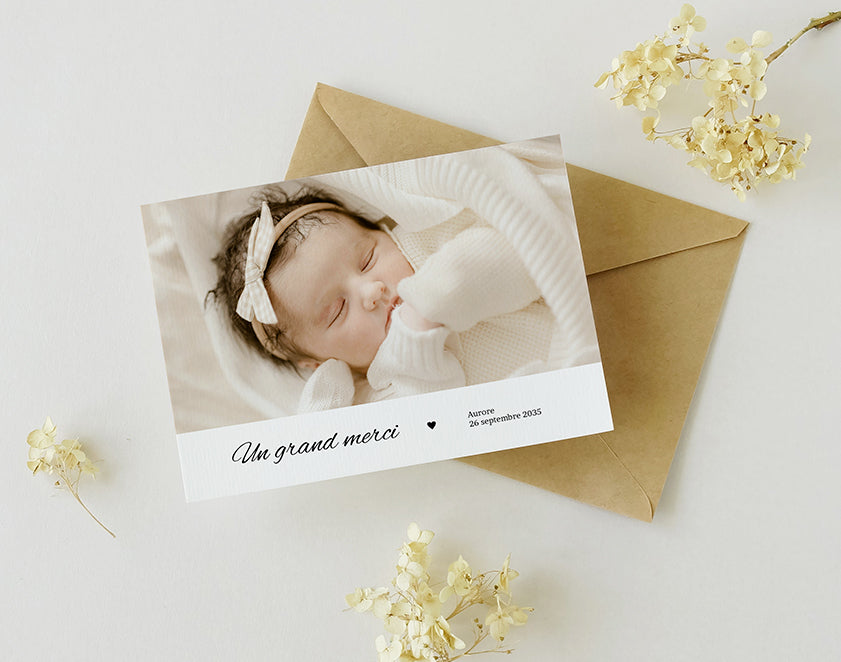 Remerciements Naissance ›