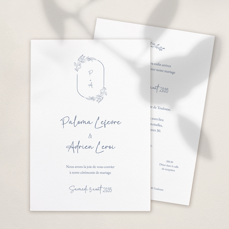 Monogramme Végétal