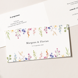 Jardin de Fleurs et aquarelle