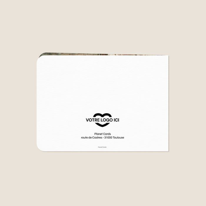 Cartes de Voeux Mairie Voeux végétale