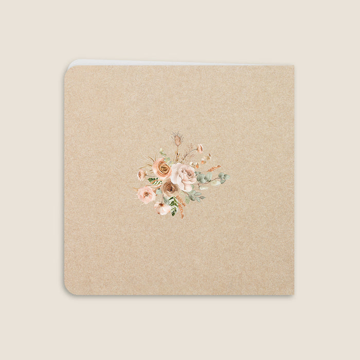 Hochzeitseinladungen Pampasgras & Rustikale Trockenblumen