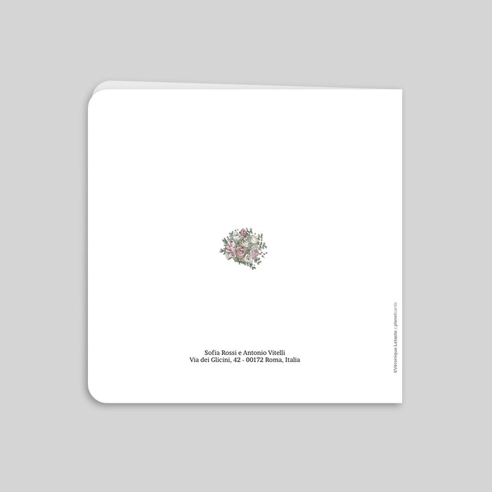 Partecipazioni matrimonio classico Giorno della cerimonia