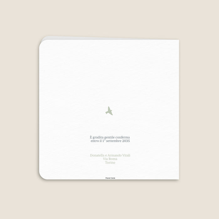 Inviti Comunione Chiesa e dolci colombe