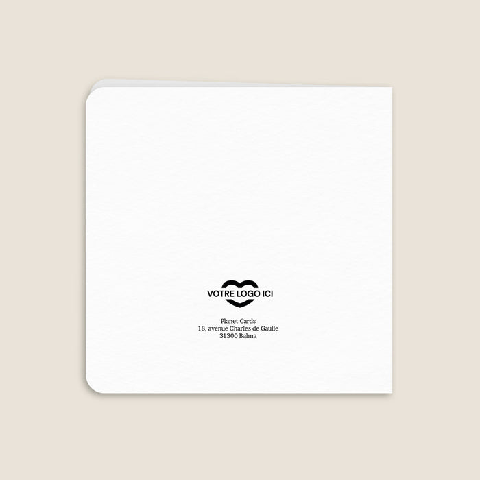 Cartes de Voeux Mairie Aplat d'or