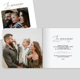 Papa et Maman Typo Élégante