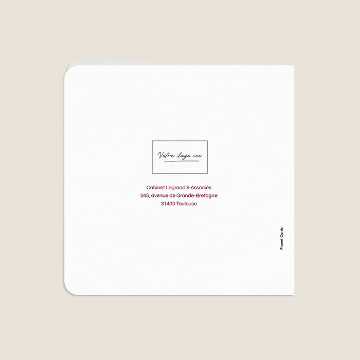 Cartes de Voeux Mairie Rouge-Gorge