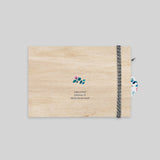 Blumiges Holz