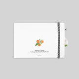 Aquarell und Orangen