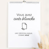 Calendrier photo A3 portrait pour professionnels