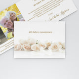 Hochzeitsrosen in Creme