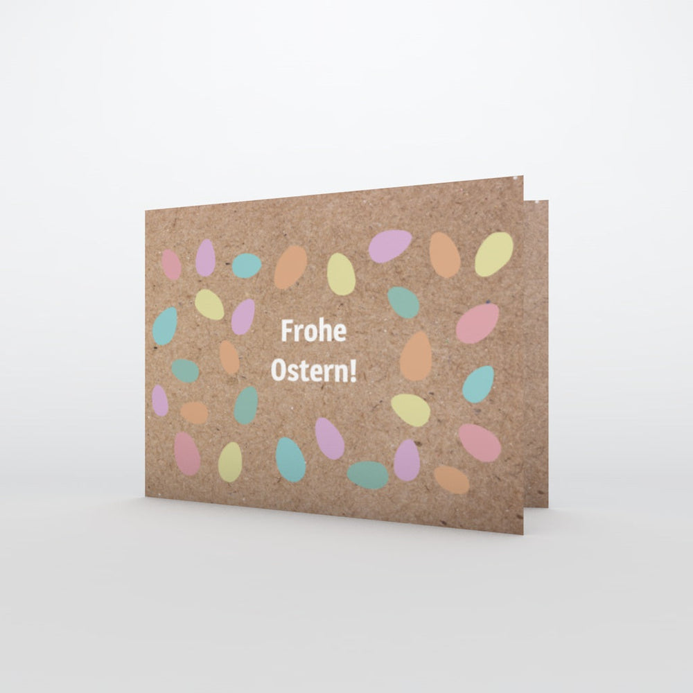 Pastellfarbene Ostereier