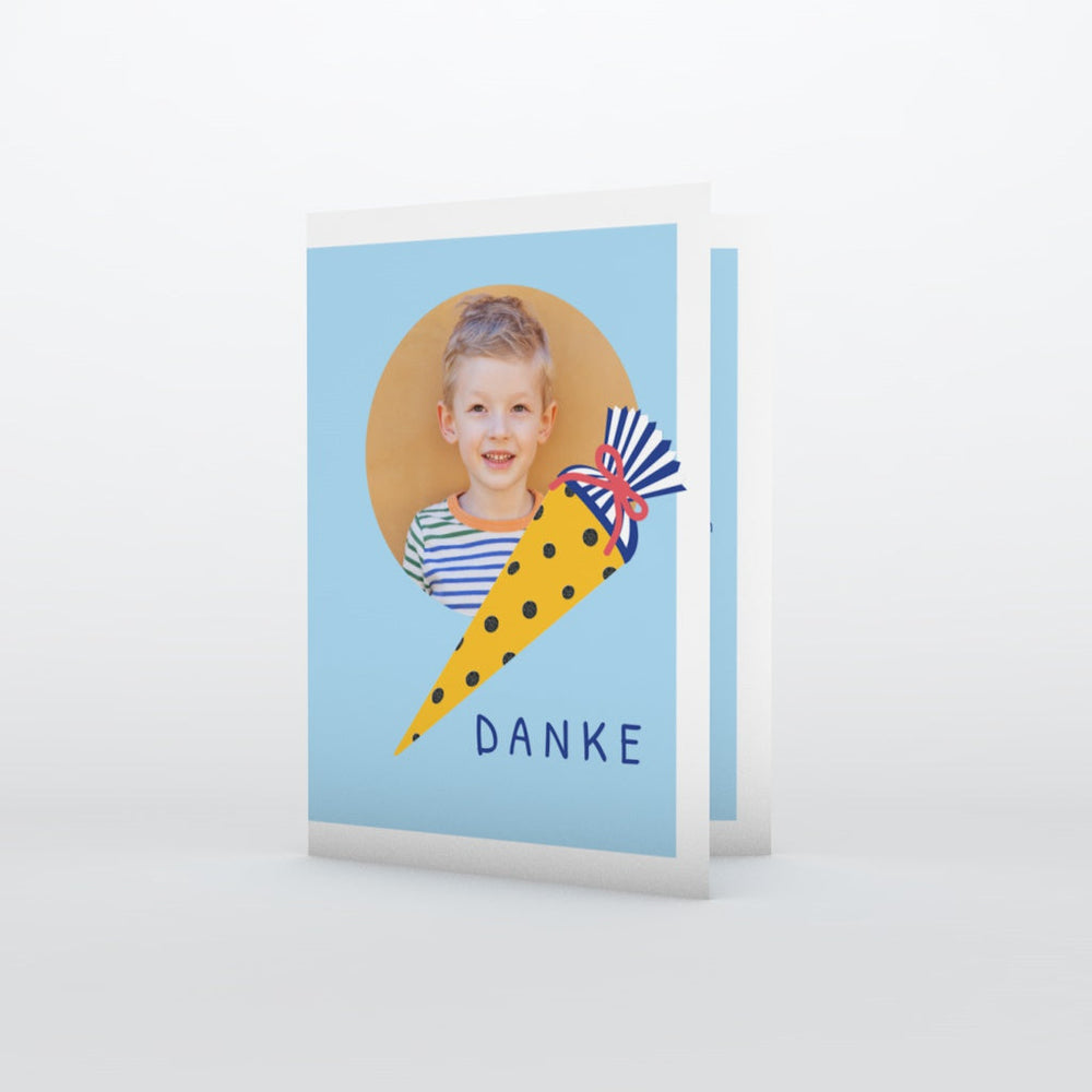 Gepunktete Schultüte