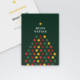 Albero di Natale festivo