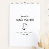 Calendario da parete A3 rittrato per i professionisti
