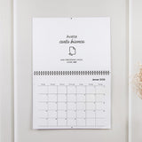 Calendario fotografico A4 doppio orizzontale per i professionisti