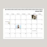A4-Fotokalender im Hochformat