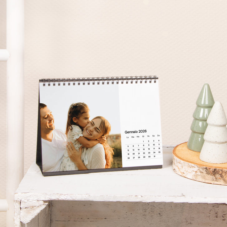 Calendario foto da tavolo