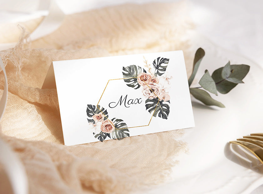 Marque-place mariage