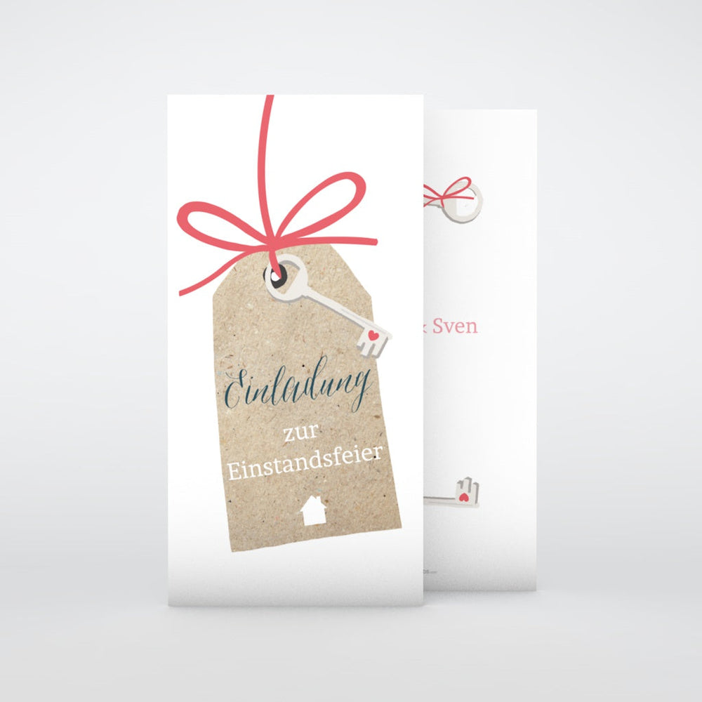 Schlüssel und Kraftpapier