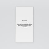Hochformat Beidseitig 10.5 x 21 cm - Selbst gestalten