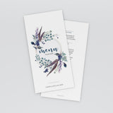 Feuilles et plumes en couronne