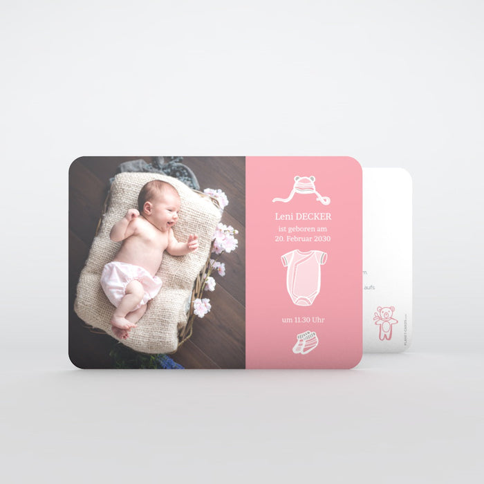 Geburtskarten Pictos et Nounours